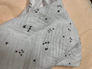 snood enfant gaze de coton