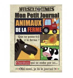 livre tissu sensoriel - petit journal