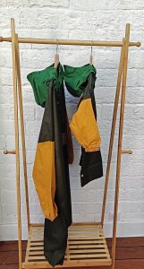 Poncho de pluie kaki - POULE PARTY