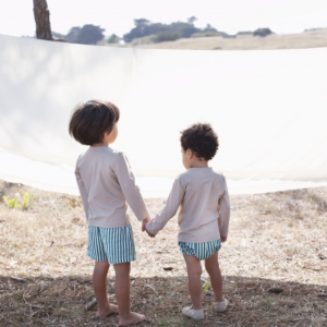 T-shirt anti-uv beige - Les petits dorés
