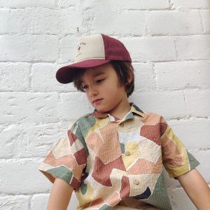 CASQUETTE BORDEAUX- POULE PARTY