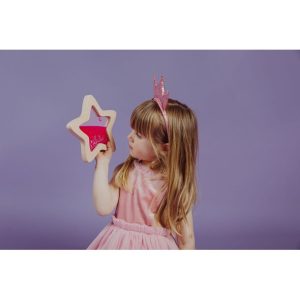 Etoile sensorielle rose - petit boum