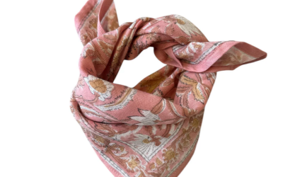 Foulard en Laine Blush 50 cm – SO FAMILY