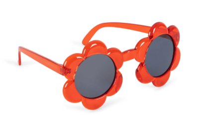 Lunettes soleil enfant Fleur rouge – Konges Slojd