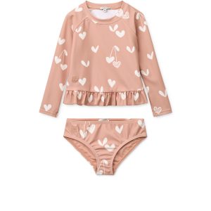 maillot de bain enfant anti uv Liewood Dagny sweethearts