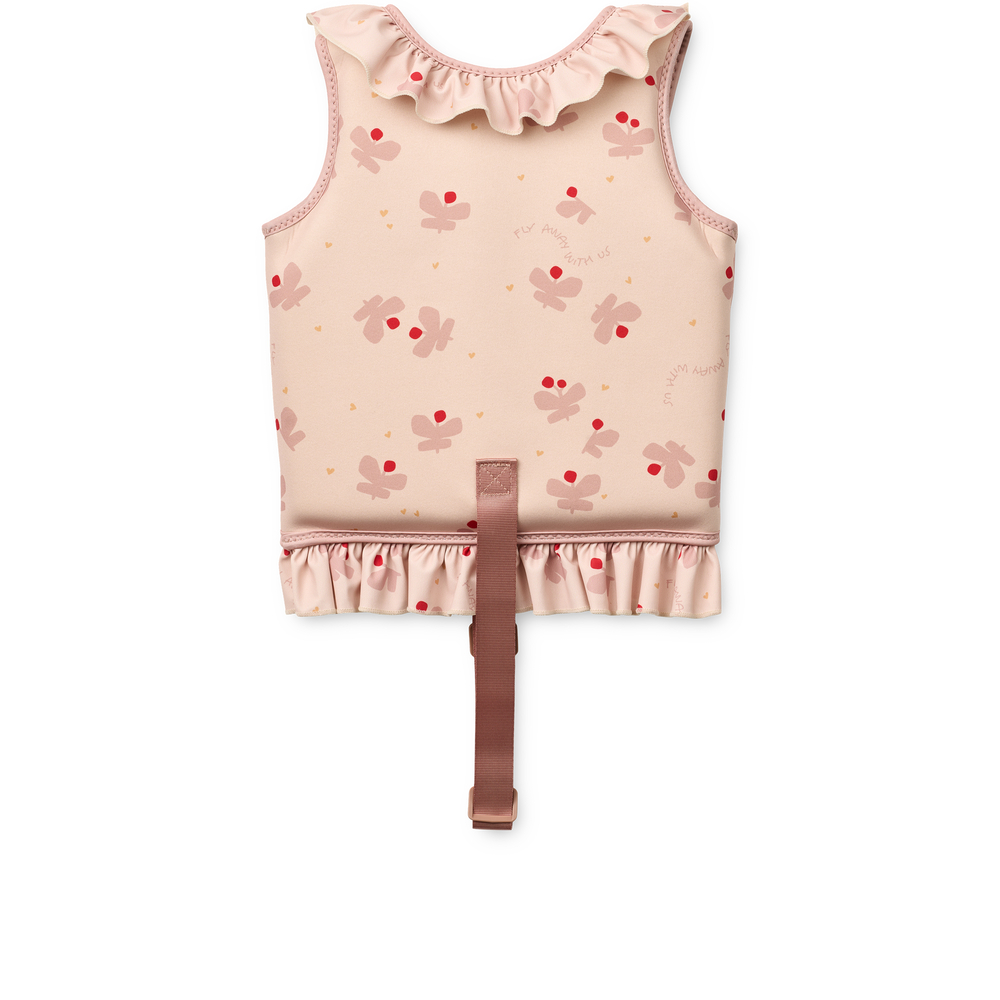 Gillet de sauvetage avec volants papillons