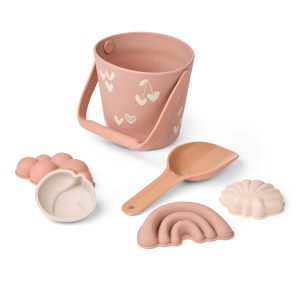 jouet de plage enfant Liewood Gilma Sweethearts set sable silicone