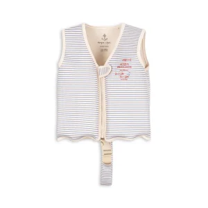 Gilet de natation enfant Ellis rayures bleues – Konges Sløjd