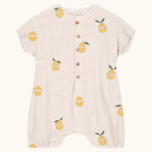 Combi Bébécito écru citrons – Studio Bohème Paris