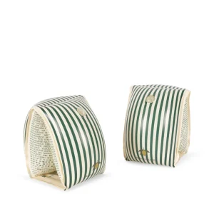 Brassards enfant green stripes – Konges Sløjd