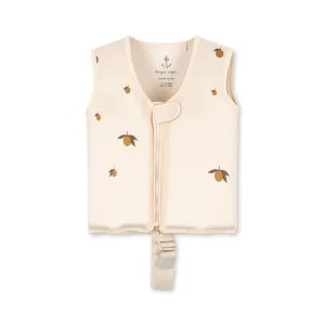 Gilet de natation enfant Ellis lemon – Konges Sløjd