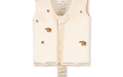 Gilet de natation enfant Ellis lemon – Konges Sløjd