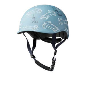 Casque vélo enfant Milly Race Cars Bleu - Liewood