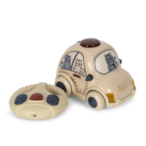 Voiture de police télécommandée beige – Konges Slojd