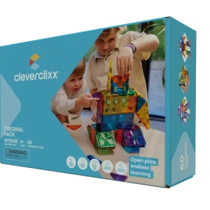 Jeu magnétique enfant Cleverclixx Original Intense 60 pièces