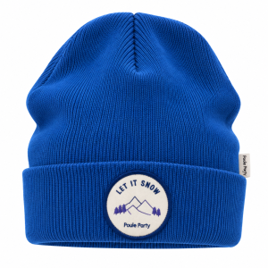 Bonnet coton bio Let It Snow – Poule Party