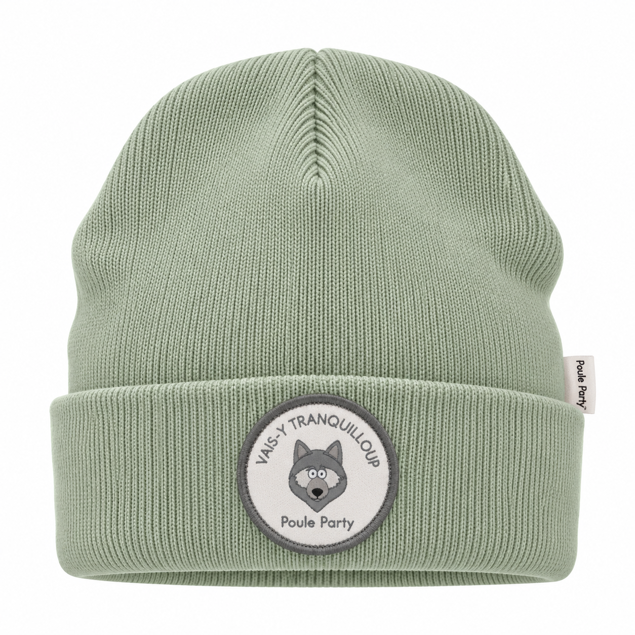 Bonnet Loup vert – Poule Party