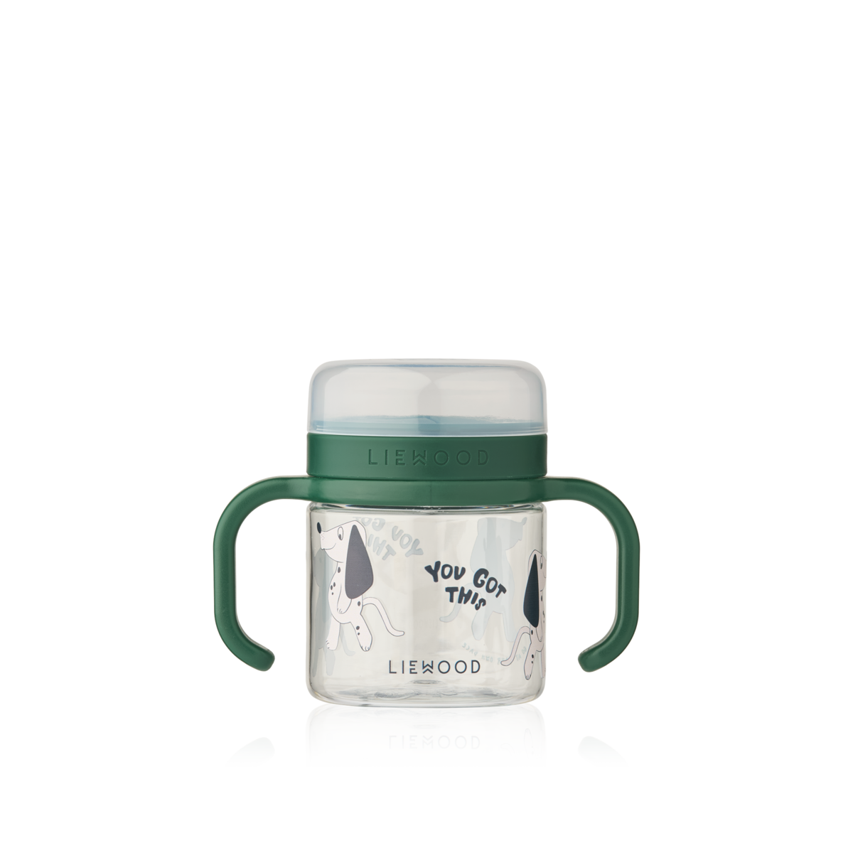 Tasse à goûter bébé Enyo Dakota Dog Mist – Liewood