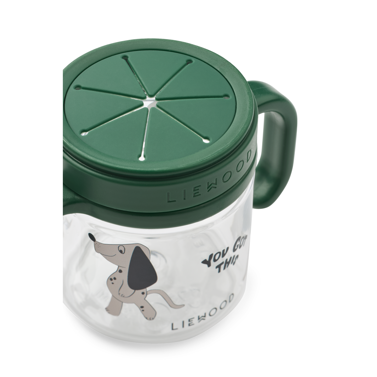 Tasse à goûter bébé Enyo Dakota Dog Mist – Liewood