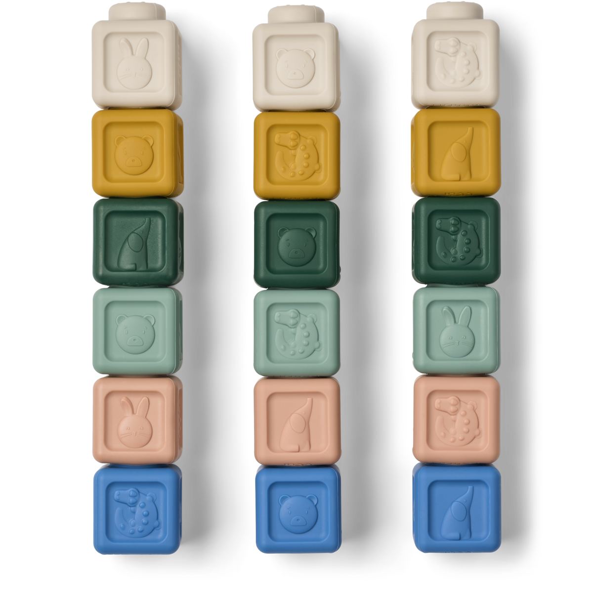 Blocs de construction Veda x18 Beach Blue – Liewood