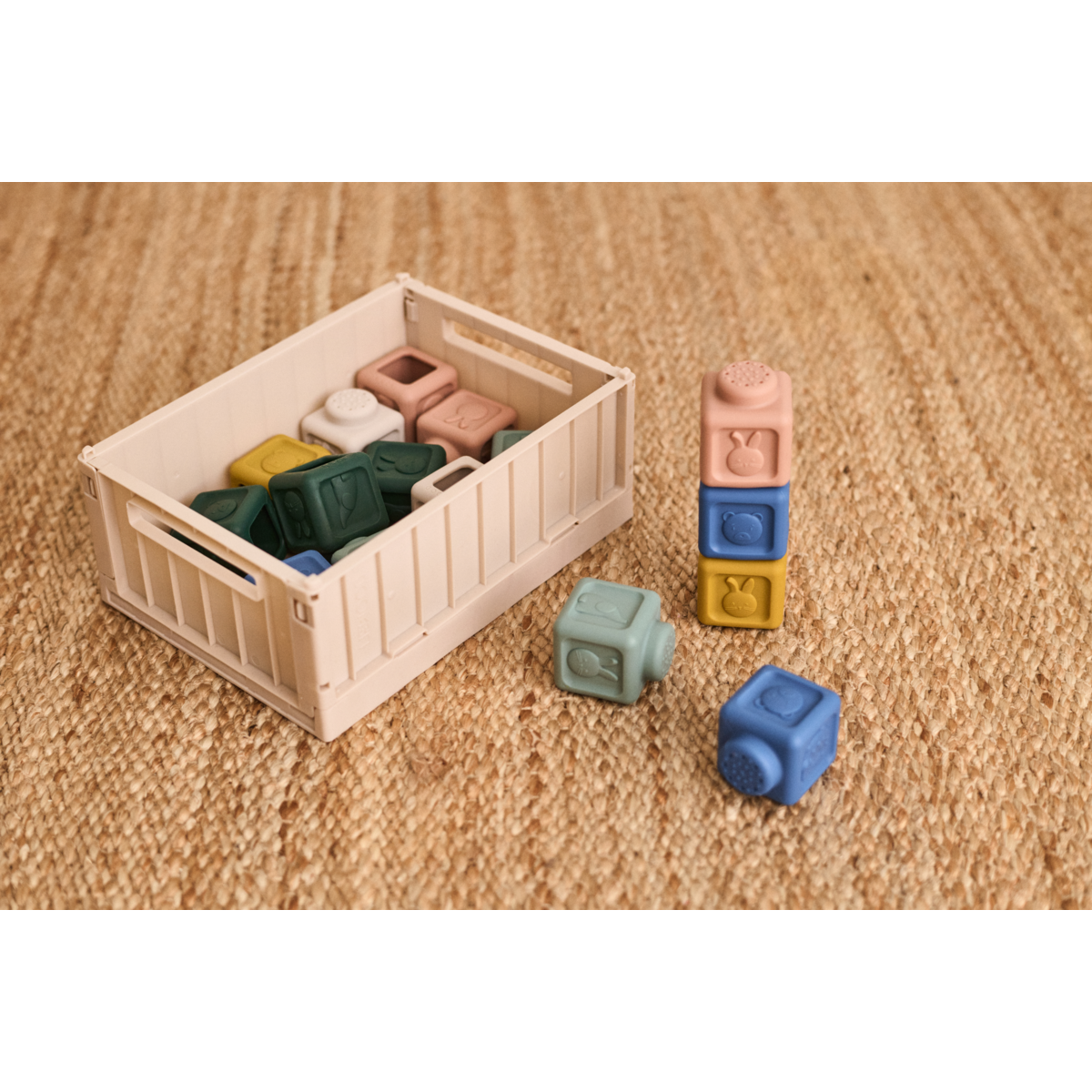 Blocs de construction Veda x18 Beach Blue – Liewood