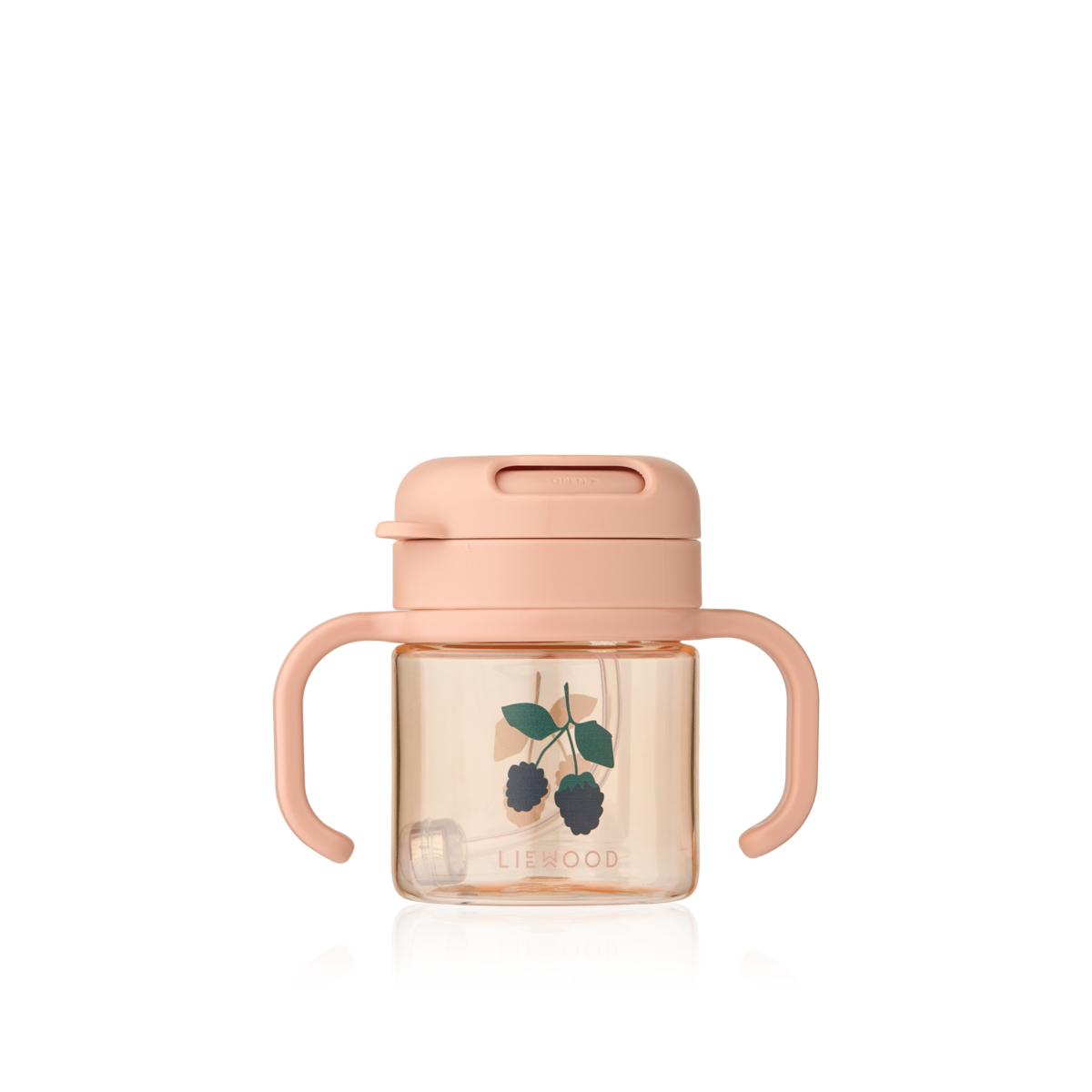 Tasse à paille bébé Kai 280 ml Berry – Liewood