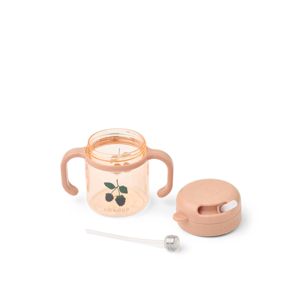 Tasse à paille bébé Kai 280 ml Berry – Liewood