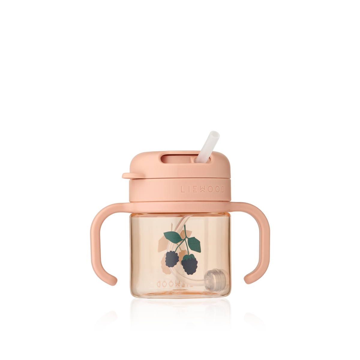 Tasse à paille bébé Kai 280 ml Berry – Liewood