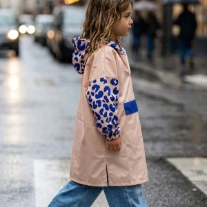 Poncho pluie enfant Léopard Bleu – Poule Party