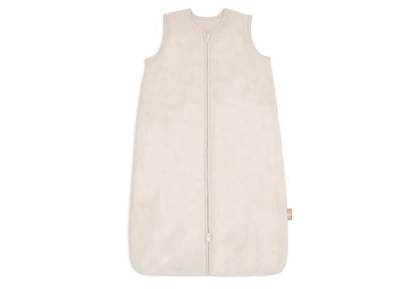 Gigoteuse bébé sans manches en velours Oatmeal Jollein TOG 2
