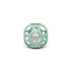 Balle sensorielle hochet verte Little L