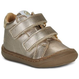 Chaussures premiers pas souples Ninou or métallisé GBB