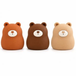 Jouets de bain ours en silicone Little L