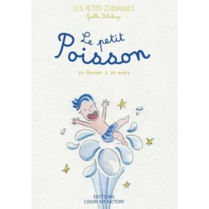 LIVRE ZODIAQUE POISSON ENFANT BEBE CADEAU NAISSANCE