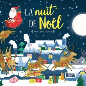 Livre pop-up La nuit de Noël – Collection Mon livre pop-up – 1 2 3 Soleil