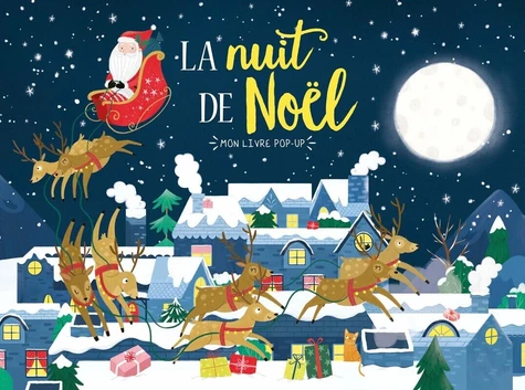 Livre pop-up La nuit de Noël – Collection Mon livre pop-up – 1 2 3 Soleil