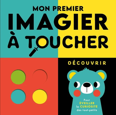 Imagier à toucher Découvrir – Collection Mon premier imagier à toucher – 1 2 3 Soleil