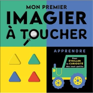 Imagier à toucher Apprendre – Collection Mon premier imagier à toucher – 1 2 3 Soleil