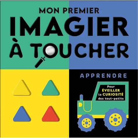 Imagier à toucher Apprendre – Collection Mon premier imagier à toucher – 1 2 3 Soleil