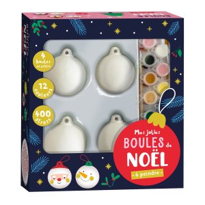 Mes jolies boules de Noël à peindre – 1 2 3 Soleil