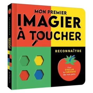 Imagier à toucher Reconnaître – Collection Mon premier imagier à toucher – 1 2 3 Soleil