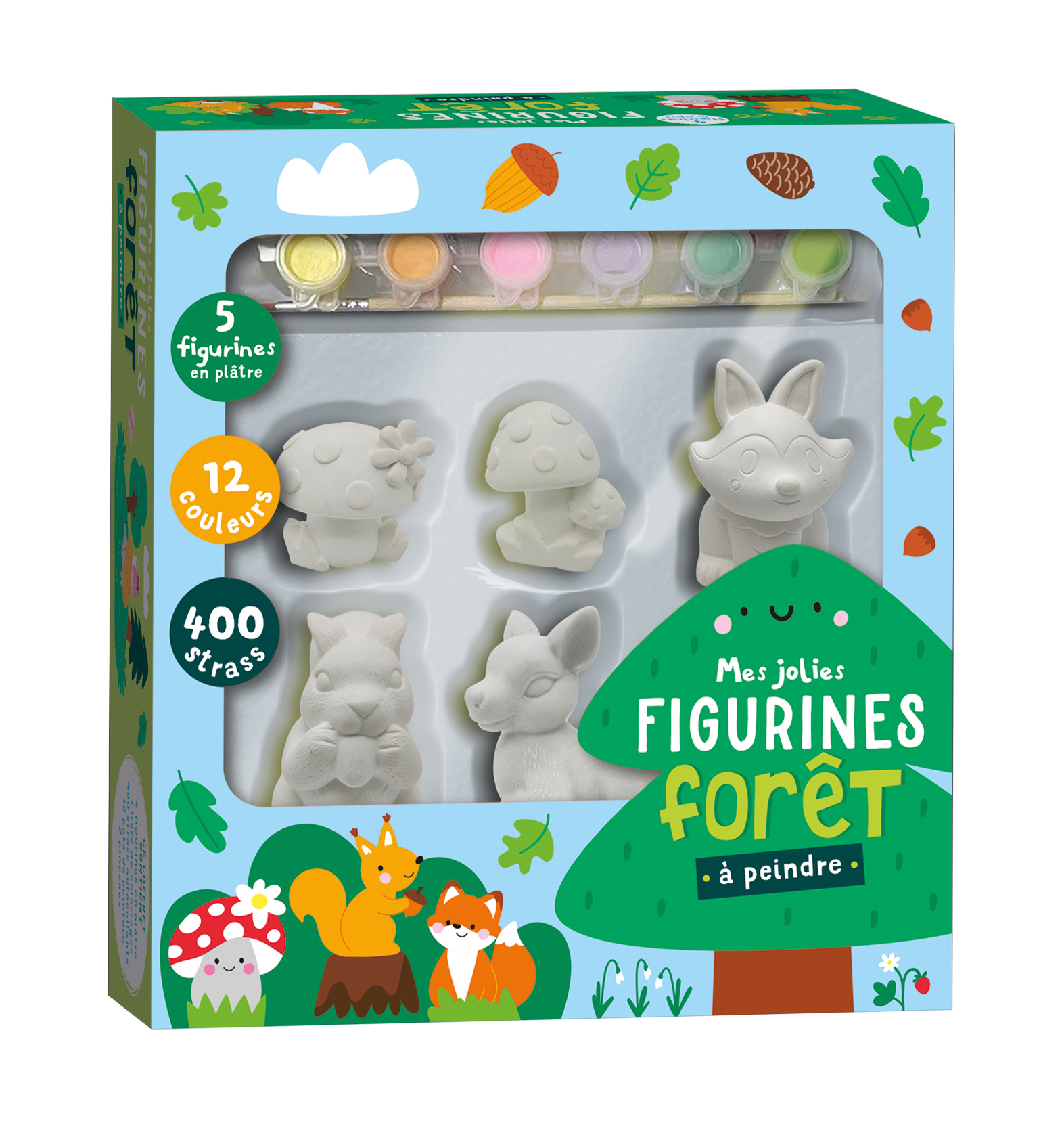 Mes jolies figurines Forêt à peindre – 1 2 3 Soleil