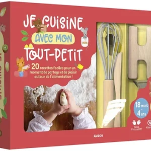 Coffret de recettes Je cuisine avec mon tout-petit – Auzou