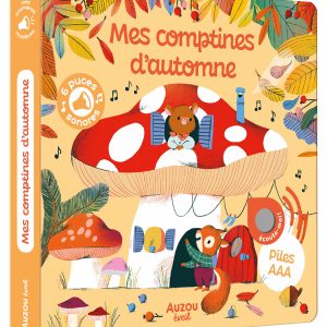 Mes comptines d'automne livre Auzou