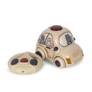Voiture de police télécommandée beige – Konges Slojd