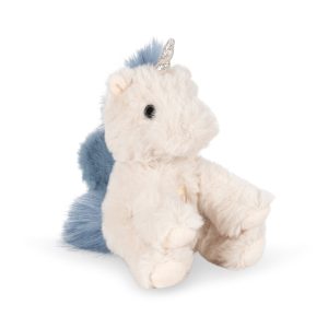 Peluche licorne bébé Konges Sløjd blanc et bleu