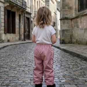 Pantalon de pluie enfant zèbre – Poule Party